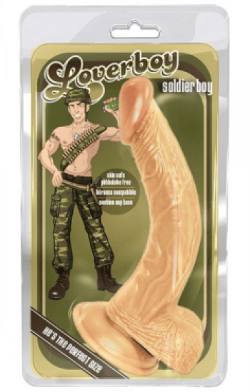 Blush Loverboy The Soldier Boy With Suction Cup Blush Loverboy The Soldier Boy With Suction Cup