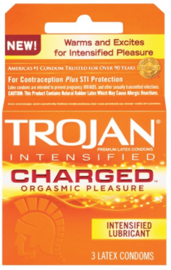 Condom Trojan Intensified 3pk Condom Trojan Intensified 3pk