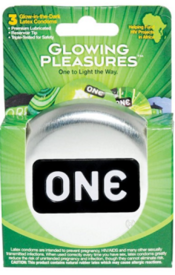 Condom One Glowing 3ct Condom One Glowing 3ct