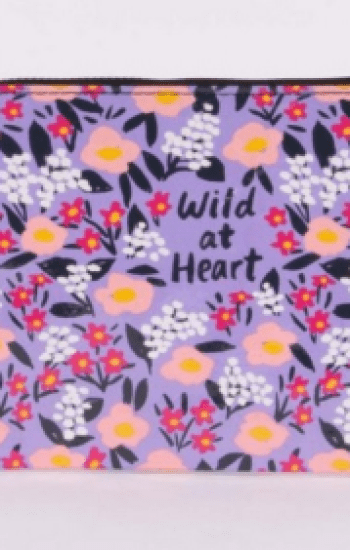 Wild At Heart Zipper Pouch Wild At Heart Zipper Pouch