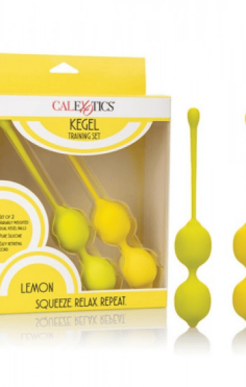 Kegel Training Set Lemon Kegel Training Set Lemon