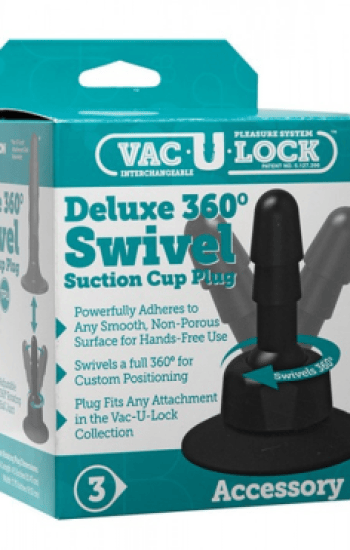 Vac U Lock Deluxe 360 Swivel Suction Cup Plug Vac U Lock Deluxe 360 Swivel Suction Cup Plug