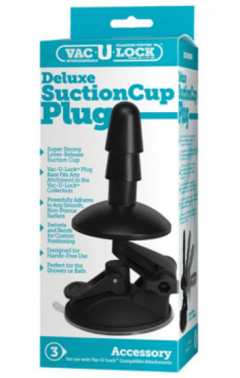 Vac U Lock Deluxe Suction Cup Plug Accessory Vac U Lock Deluxe Suction Cup Plug Accessory