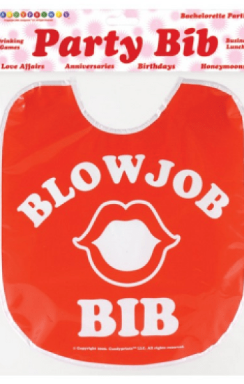 Gag Blow Job Party Bib Gag Blow Job Party Bib