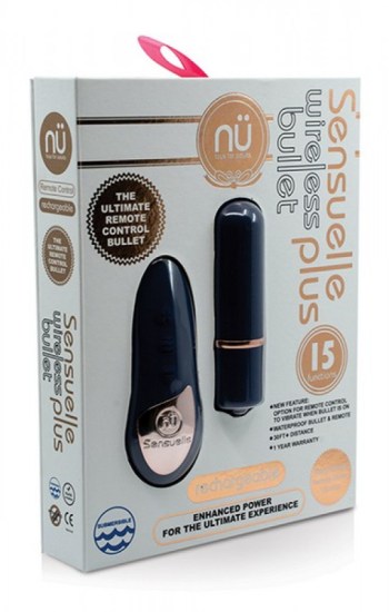Sensuelle Remote Control Wireless Bullet Plus Navy Sensuelle Remote Control Wireless Bullet Plus Navy