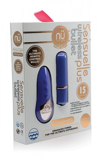 Sensuelle Remote Control Wireless Bullet Plus Ultra Violet Sensuelle Remote Control Wireless Bullet Plus Ultra Violet