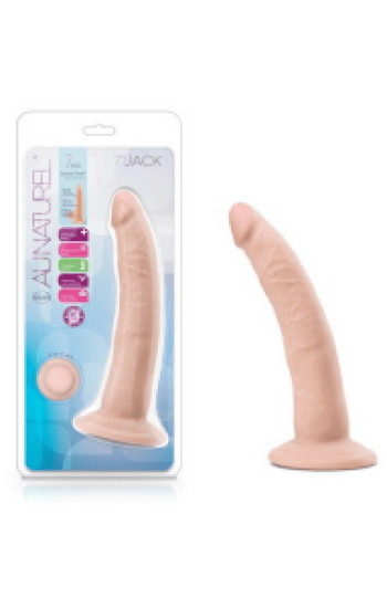 Au Naturel 7in Jack Dildo Vanilla Au Naturel 7in Jack Dildo Vanilla