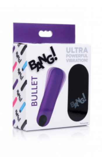 Bang Bullet With Remote Purple Bang Bullet With Remote Purple
