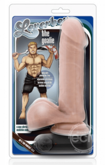 Loverboy Goalie Realistic Vibrating Cock Vanilla 8in Loverboy Goalie Realistic Vibrating Cock Vanilla 8in
