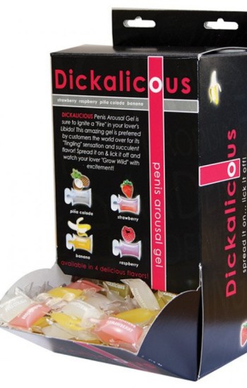 Dickalicious Penis Arousal Gel 2cc Pillow Packs Dickalicious Penis Arousal Gel 2cc Pillow Packs