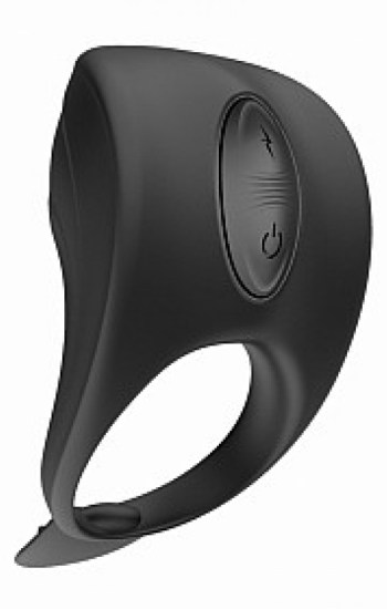 Electroshock Cock Ring C-spot Massager Black Electroshock Cock Ring C-spot Massager Black