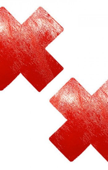 Neva Nude Pasty X Factor Wet Vinyl Red Neva Nude Pasty X Factor Wet Vinyl Red