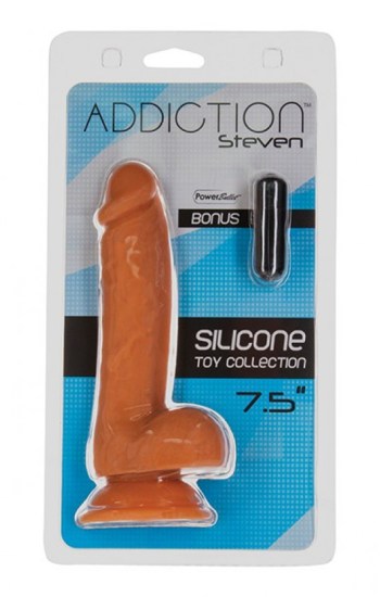 Addiction Steve 7.5in Dildo Caramel Addiction Steve 7.5in Dildo Caramel