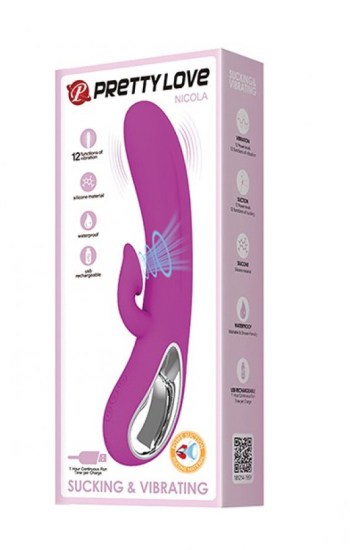 Pretty Love Nicola Massage Sucking Rabbit 12 Function Pretty Love Nicola Massage Sucking Rabbit 12 Function