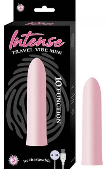Intense Travel Mini 10 Function USB Rechargeable Vibe Intense Travel Mini 10 Function USB Rechargeable Vibe