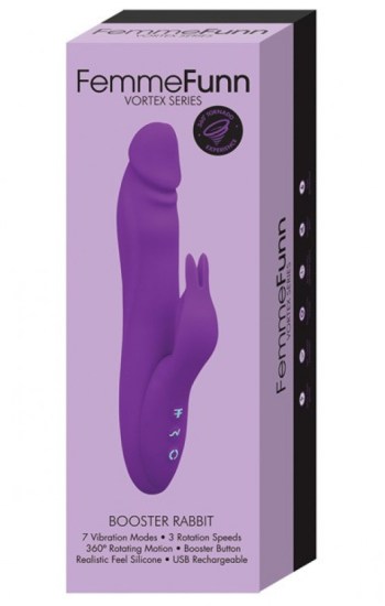 Femme Funn Booster Rabbit Purple Femme Funn Booster Rabbit Purple