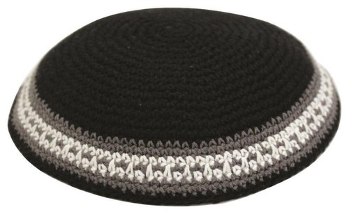 Holyland Classic Yarmulke vintage Kippa Hat Knitted Covering Cap Tribal Jewish Holyland Classic Yarmulke vintage Kippa Hat Knitted Covering Cap Tribal Jewish