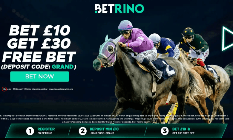 Grand National Free Bets – Betrino Bet £10 Get £30 In Free Bets Grand National Free Bets – Betrino Bet £10 Get £30 In Free Bets