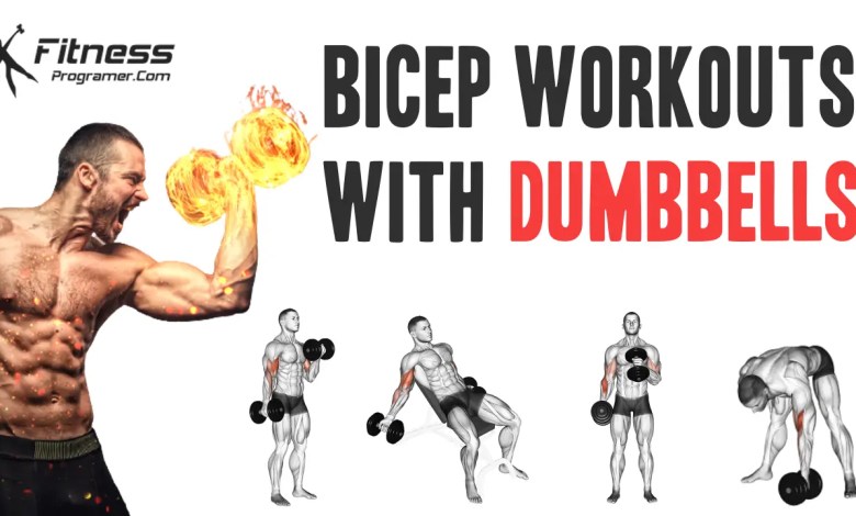 Bicep Workouts With Dumbbells | Build Stronger Arms Today Bicep Workouts With Dumbbells | Build Stronger Arms Today