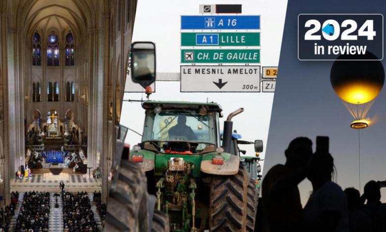 Retrospective: the Top 10 French news stories that defined 2024 Retrospective: the Top 10 French news stories that defined 2024