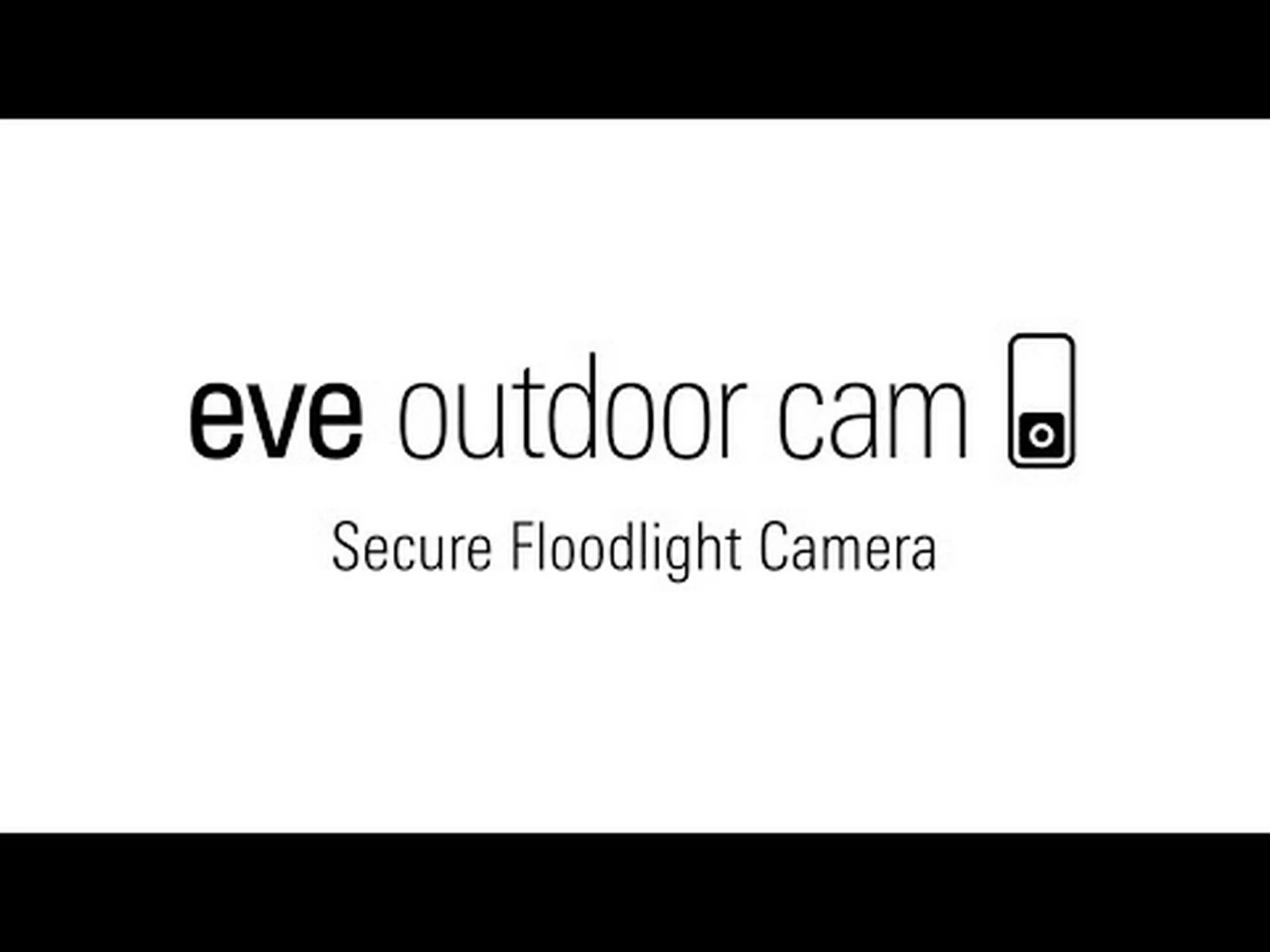 Eve Outdoor Cam テスト中 Eve Outdoor Cam テスト中