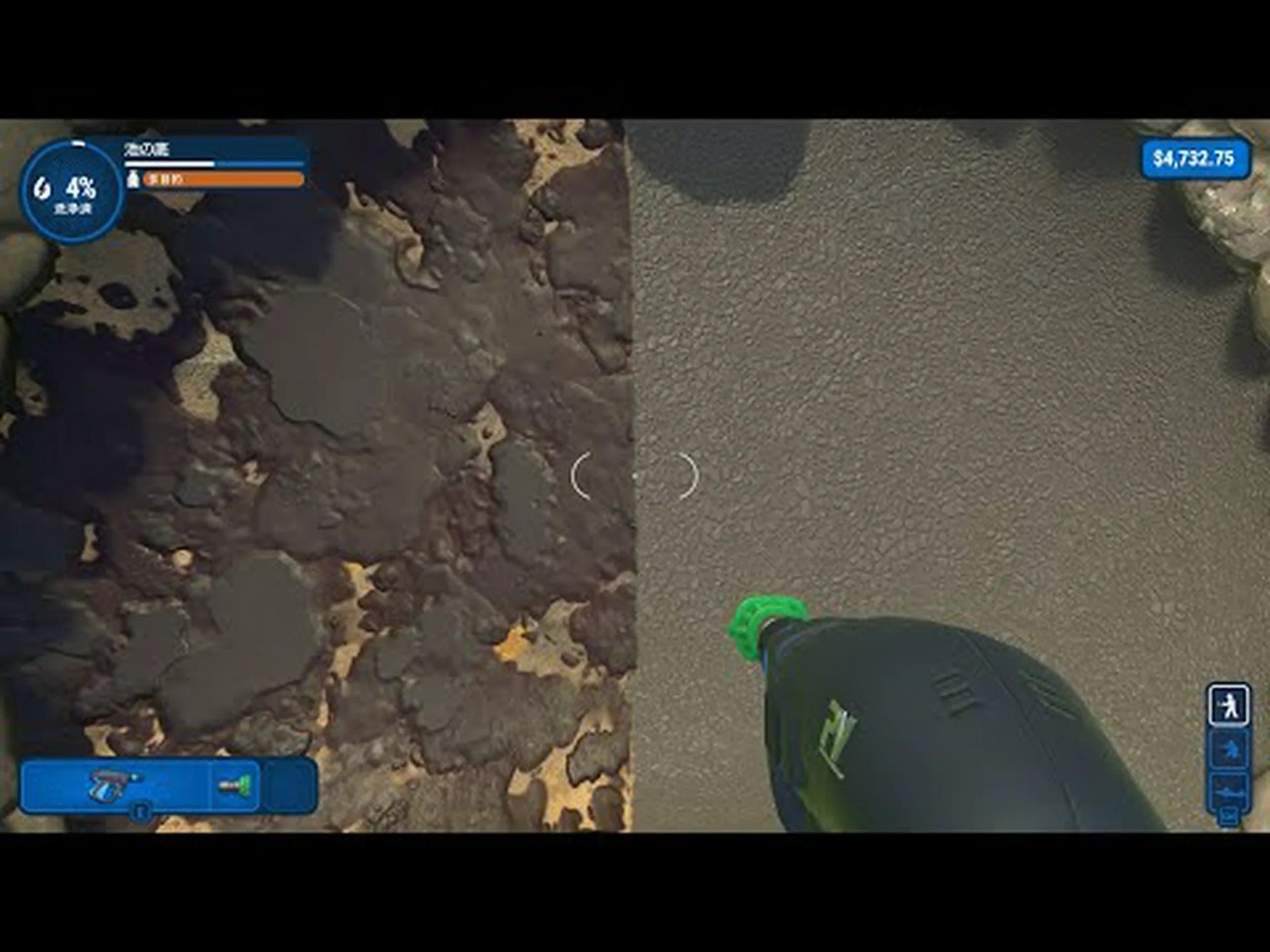 テスト中のジミー パワーウォッシュ HW9 テスト中のジミー パワーウォッシュ HW9