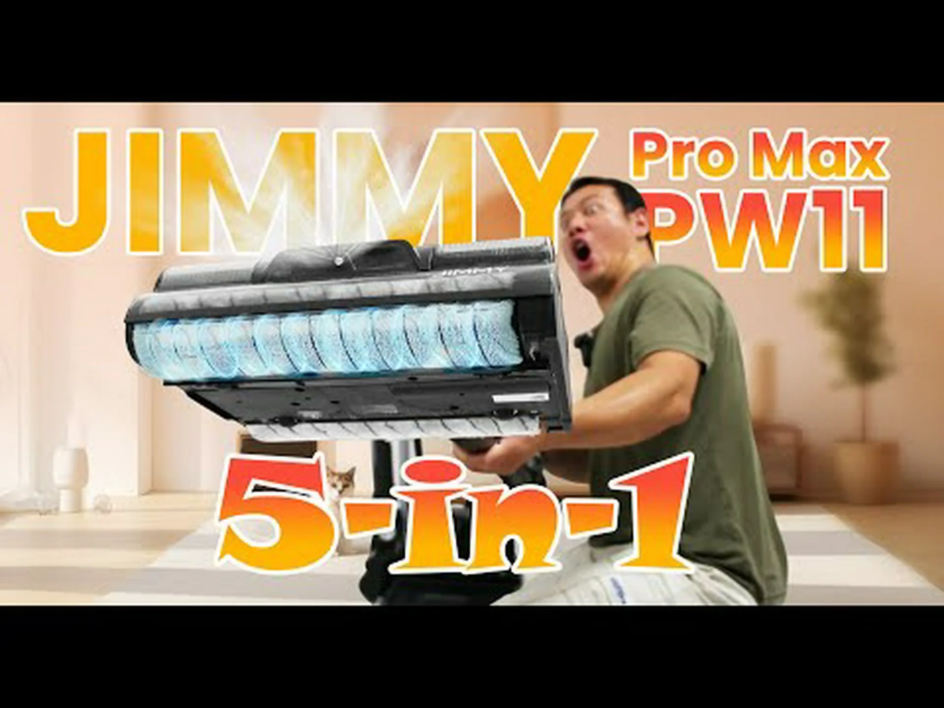 Jimmy PW11 Pro Max: 乾湿両用掃除機のテスト中 Jimmy PW11 Pro Max: 乾湿両用掃除機のテスト中