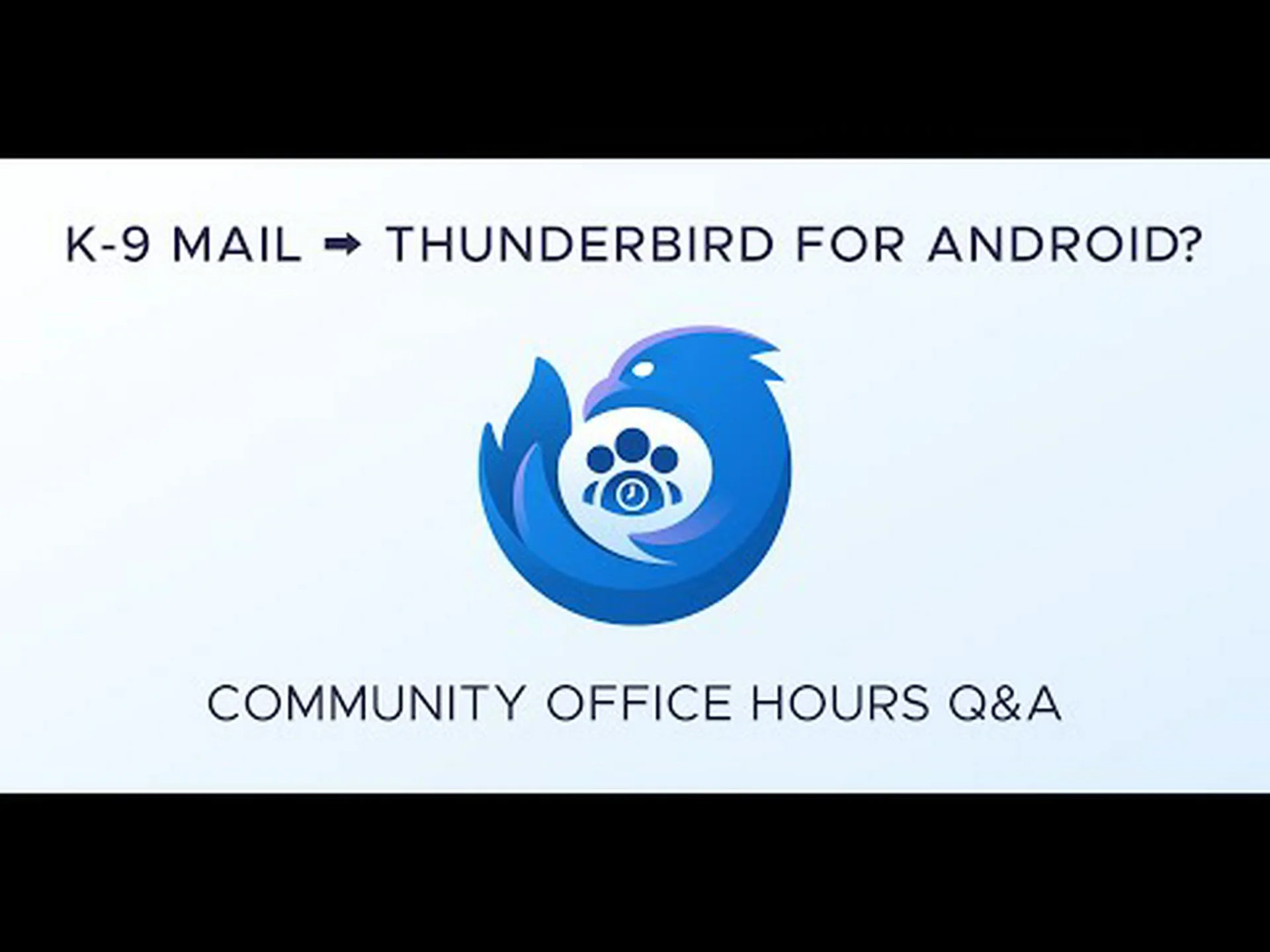 K-9 Mail が Android 版 Thunderbird に K-9 Mail が Android 版 Thunderbird に