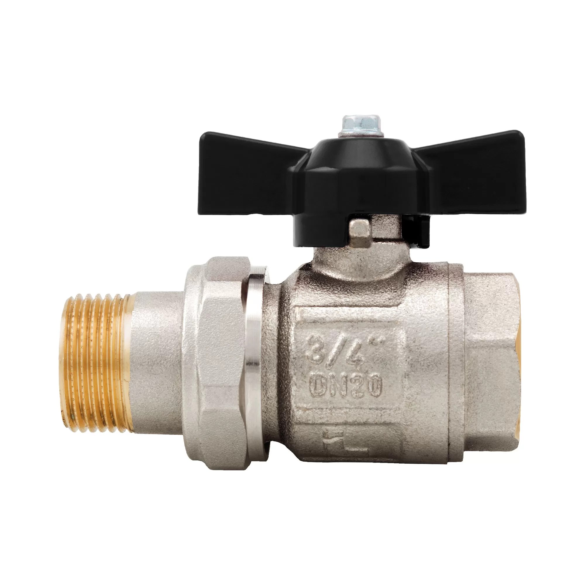 Kugelhahn IDEAL, voller Durchgang für Kollektoren - 098N