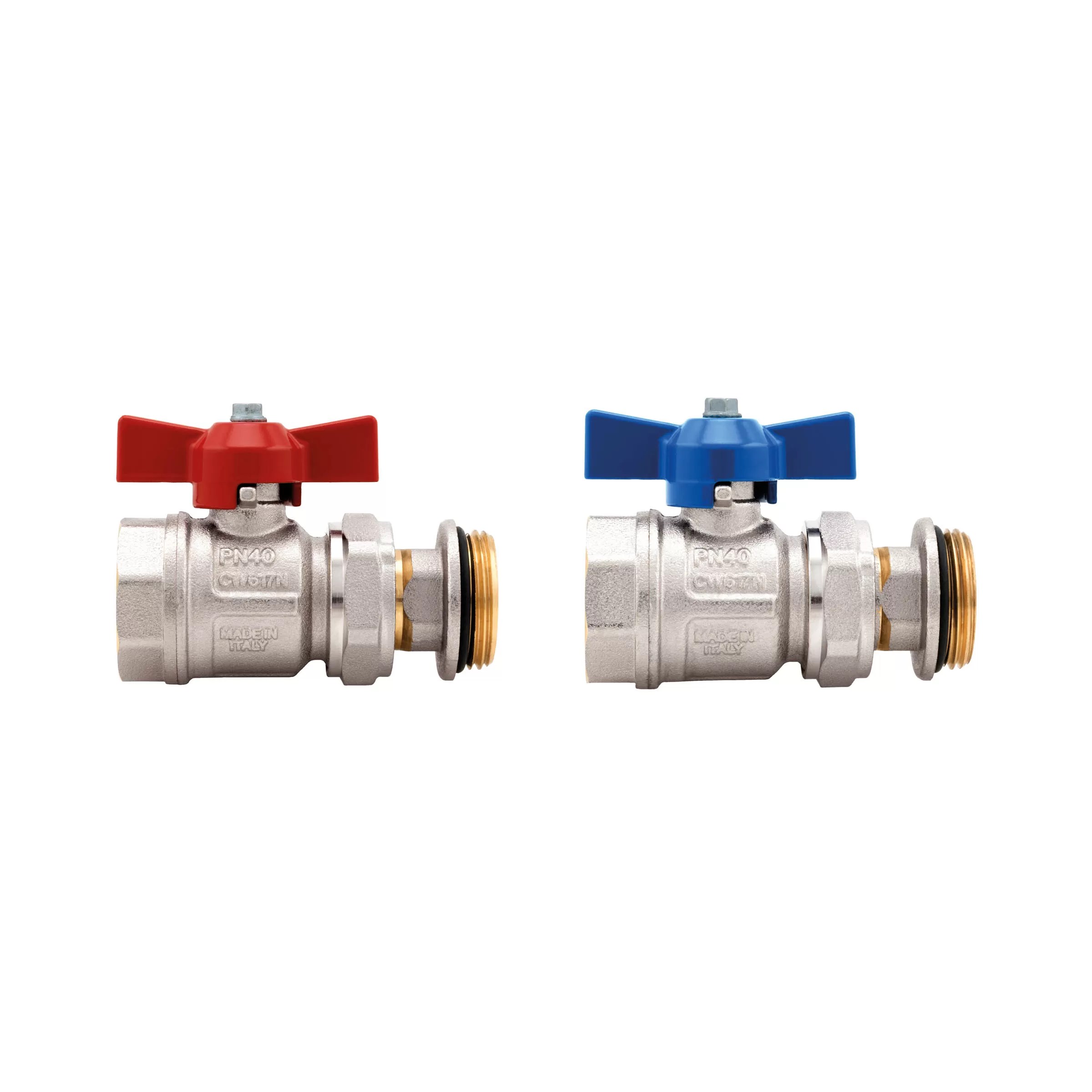 Kit valvole a sfera diritte – modello compatto - 098RSK