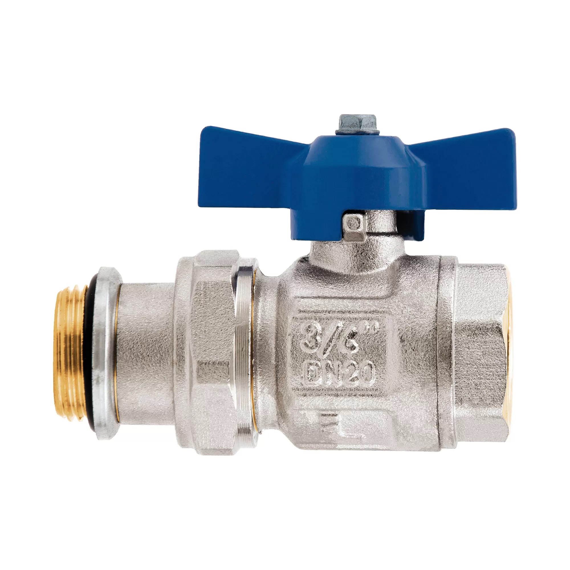 Ideal ball valve with o-ring, full flow for manifolds - 098SB