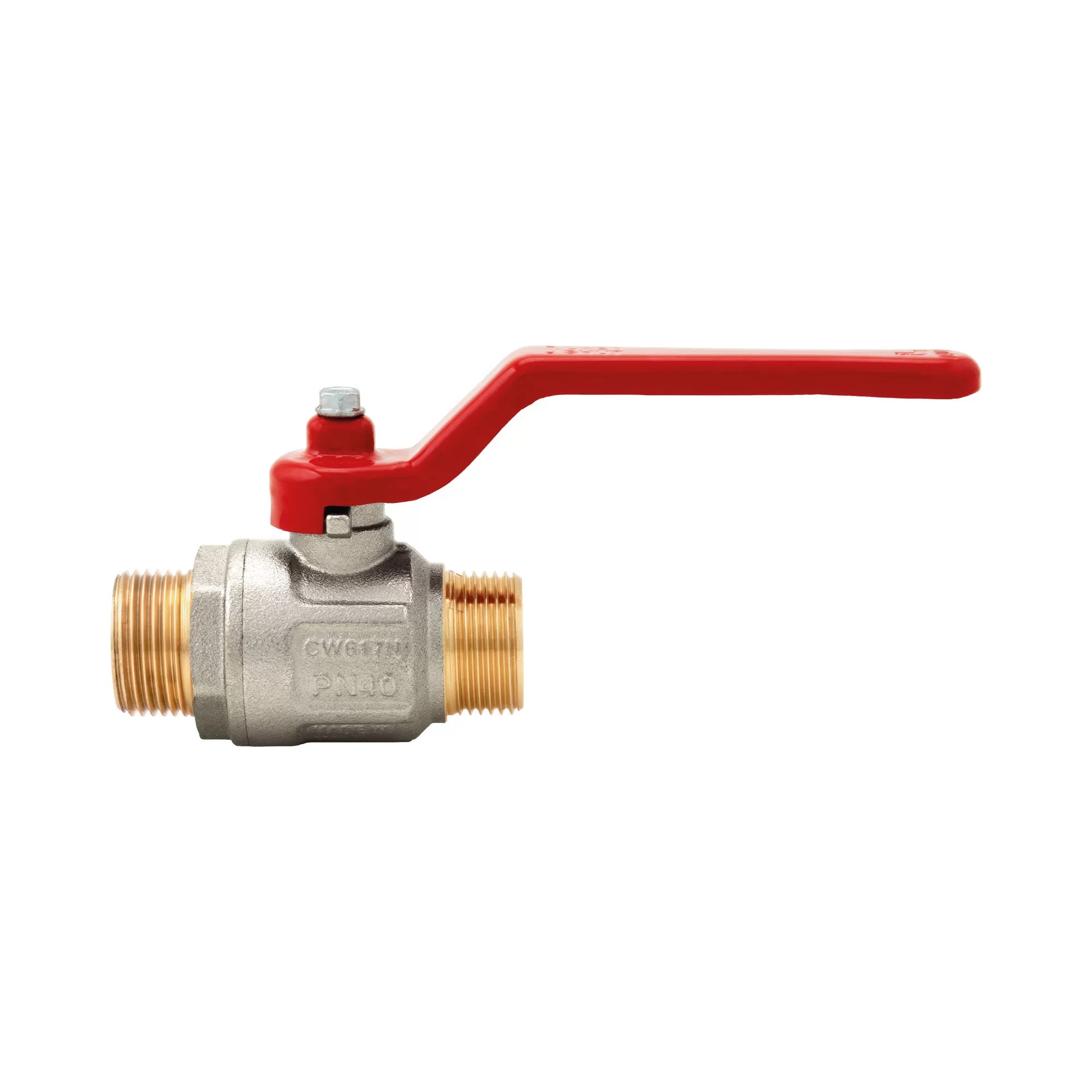 Ideal ball valve, full flow male/male thread - 099