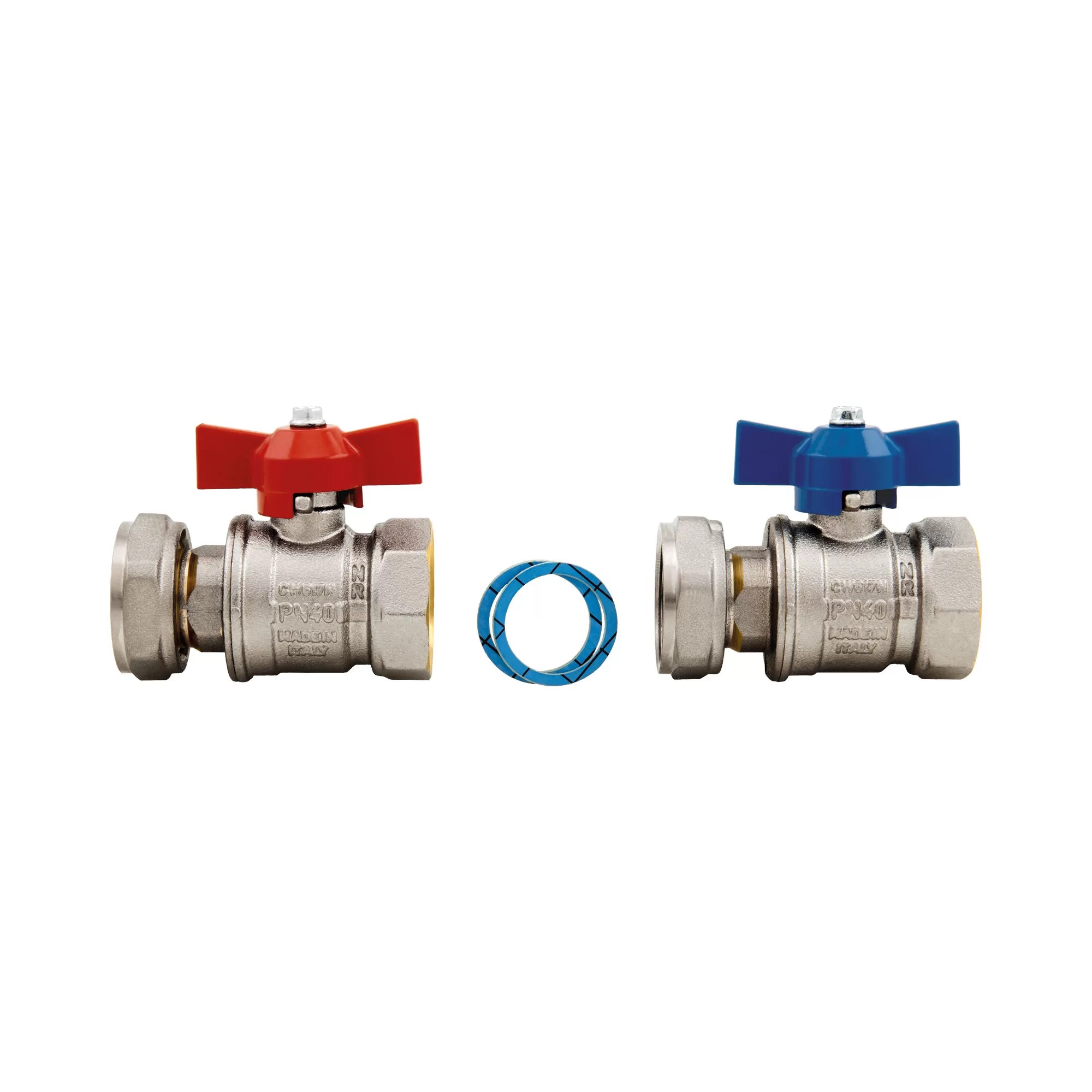 113DFK Orient ball valve kit with female swivel, reduced flow - 113DFK