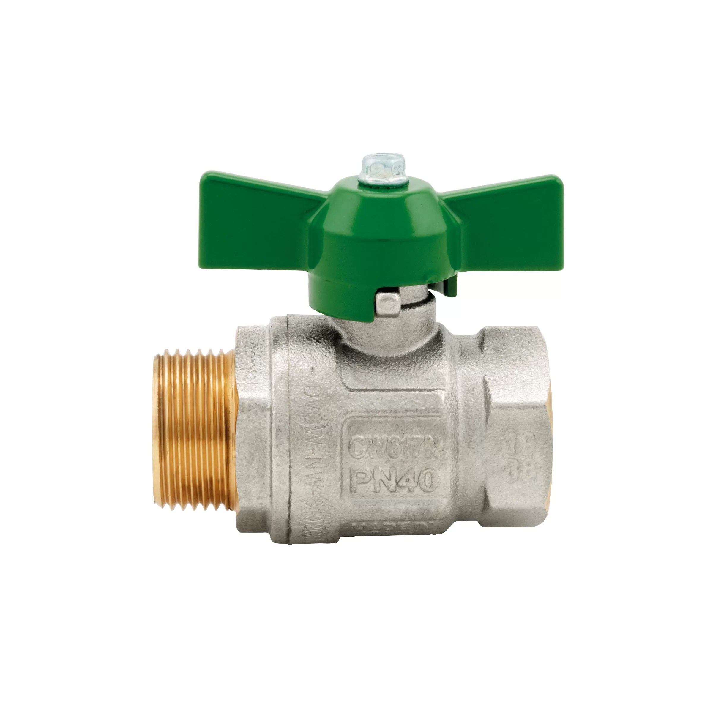 Kugelhahn IDEAL DVGW, voller Durchgang - 293P