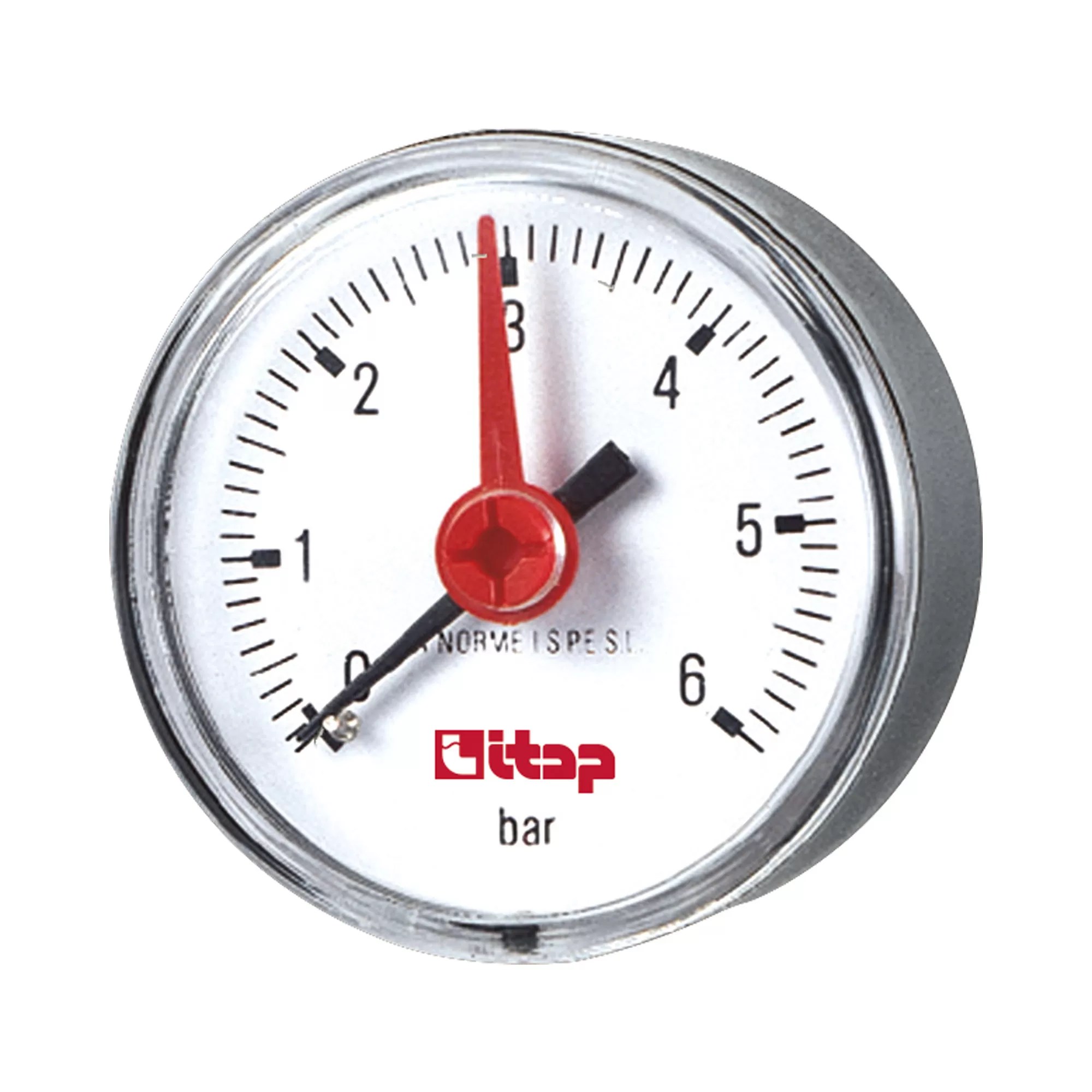 Manometro attacco posteriore 0-6 bar - 483R