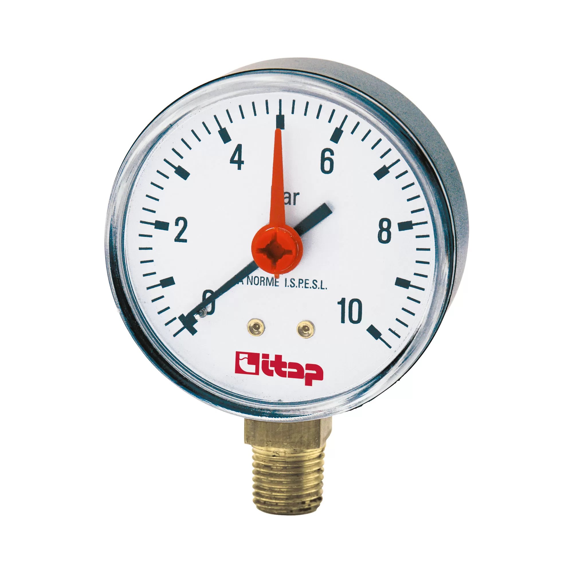 482 Manometer mit radialem Anschluss, 0-10 bar - 482