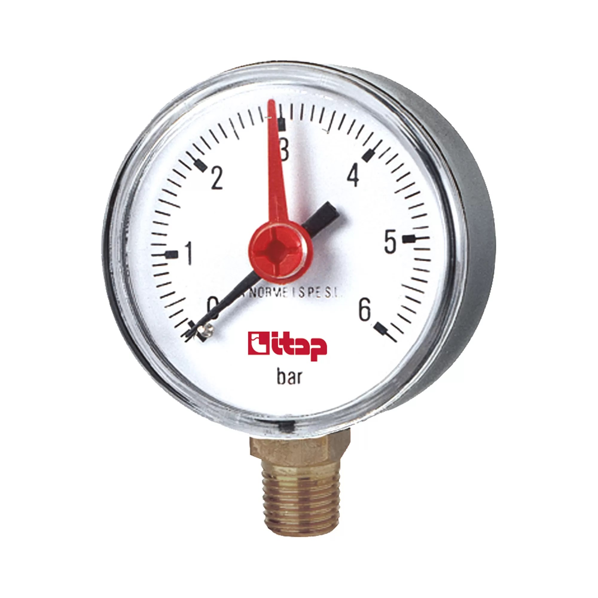 Manometro attacco radiale 0-6 bar - 482R