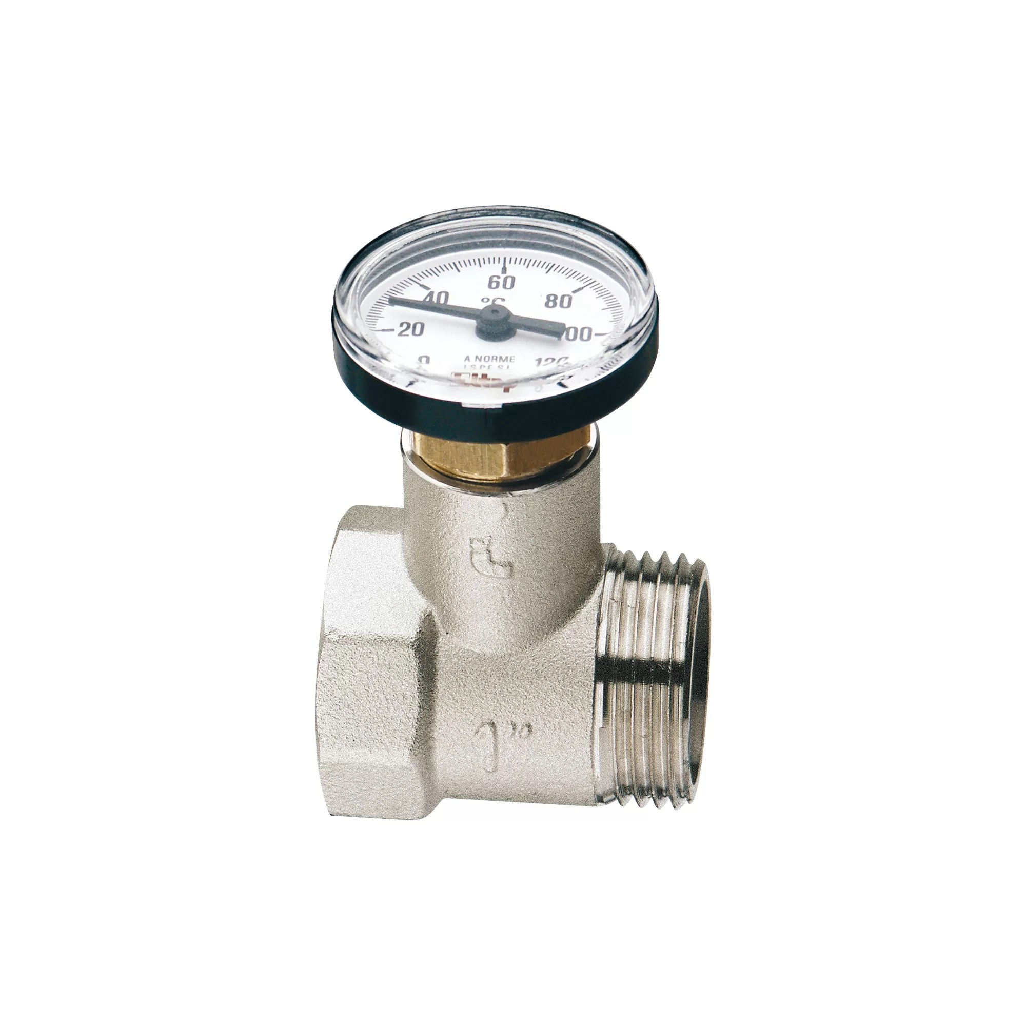 492C Thermometeranschluss mit Thermometer - 492C