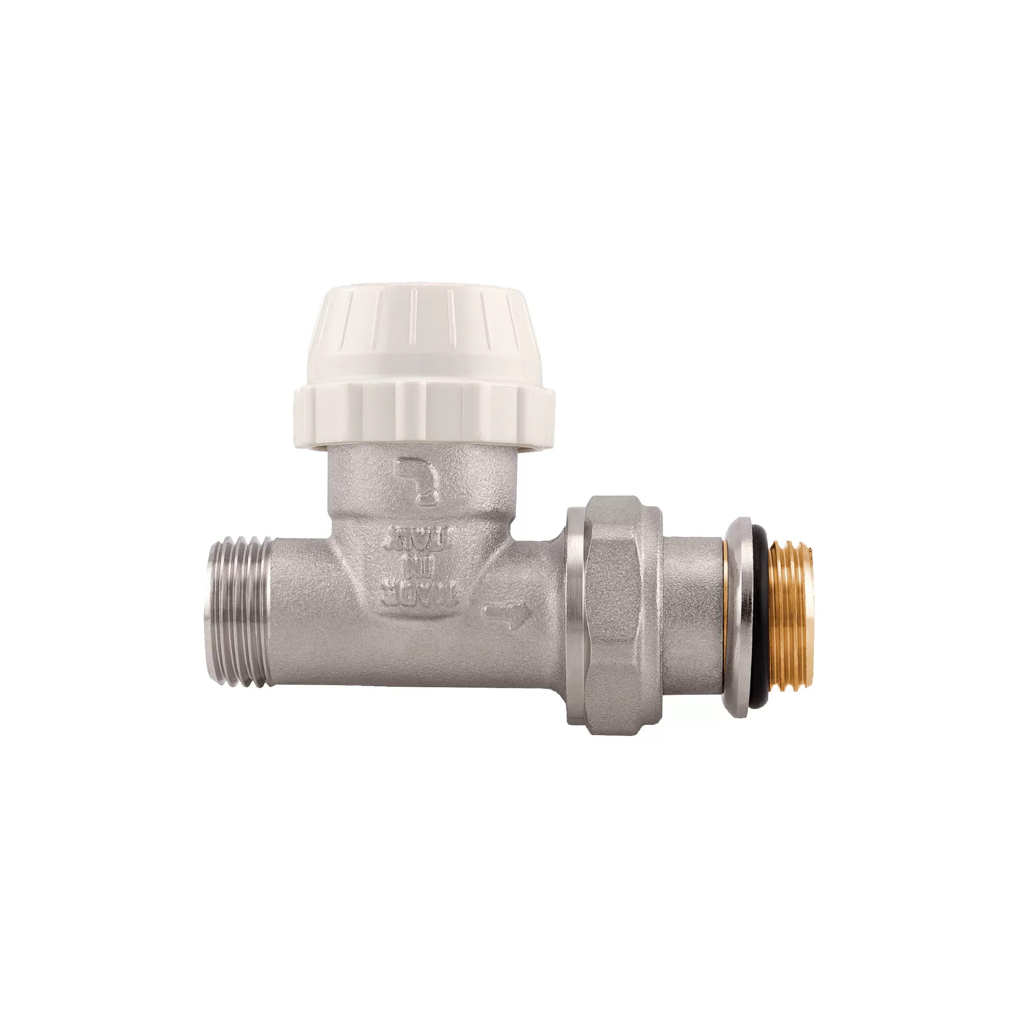 895C Straight convertible valve with cap, male thread - 895C