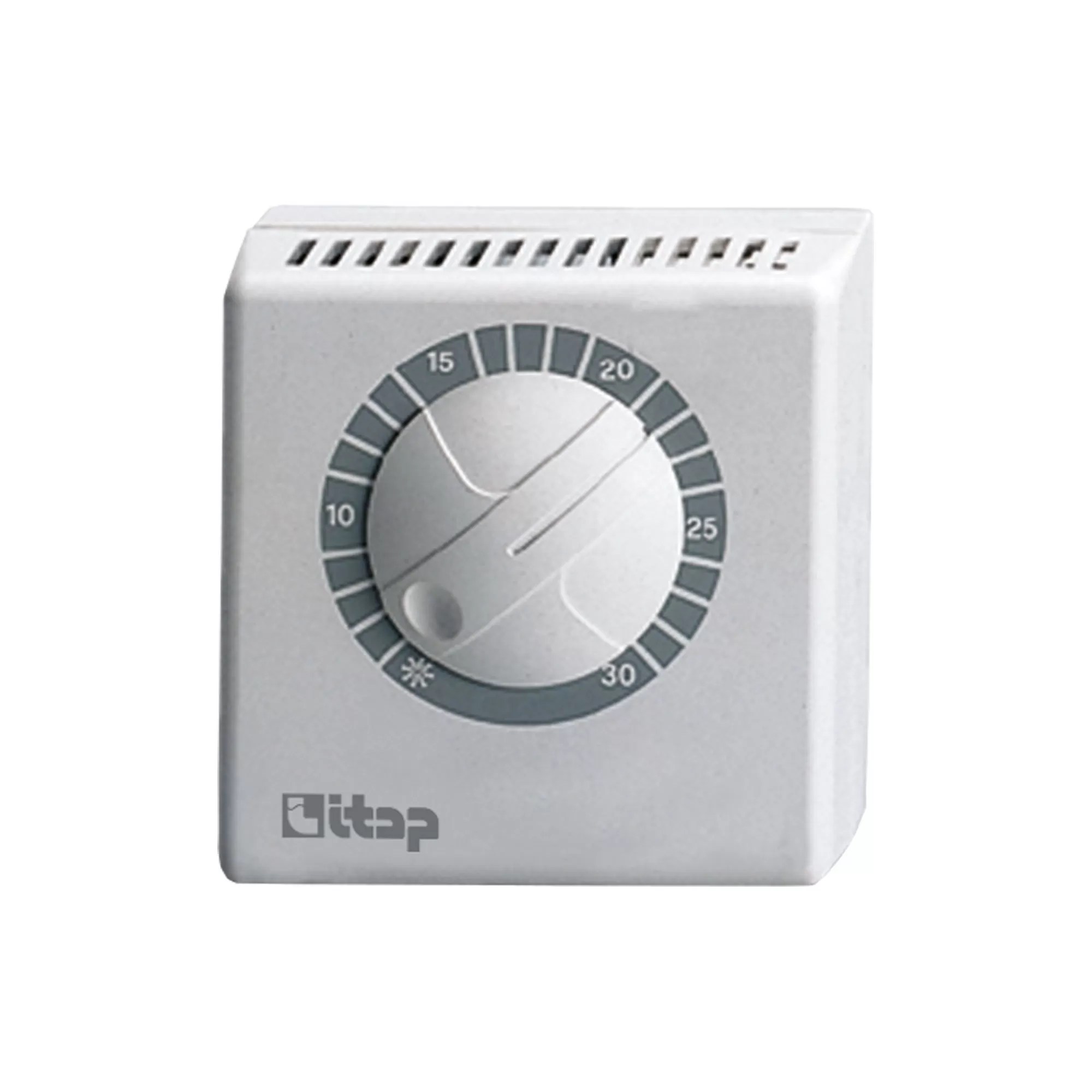 Mechanical room thermostat with simple switching - 820