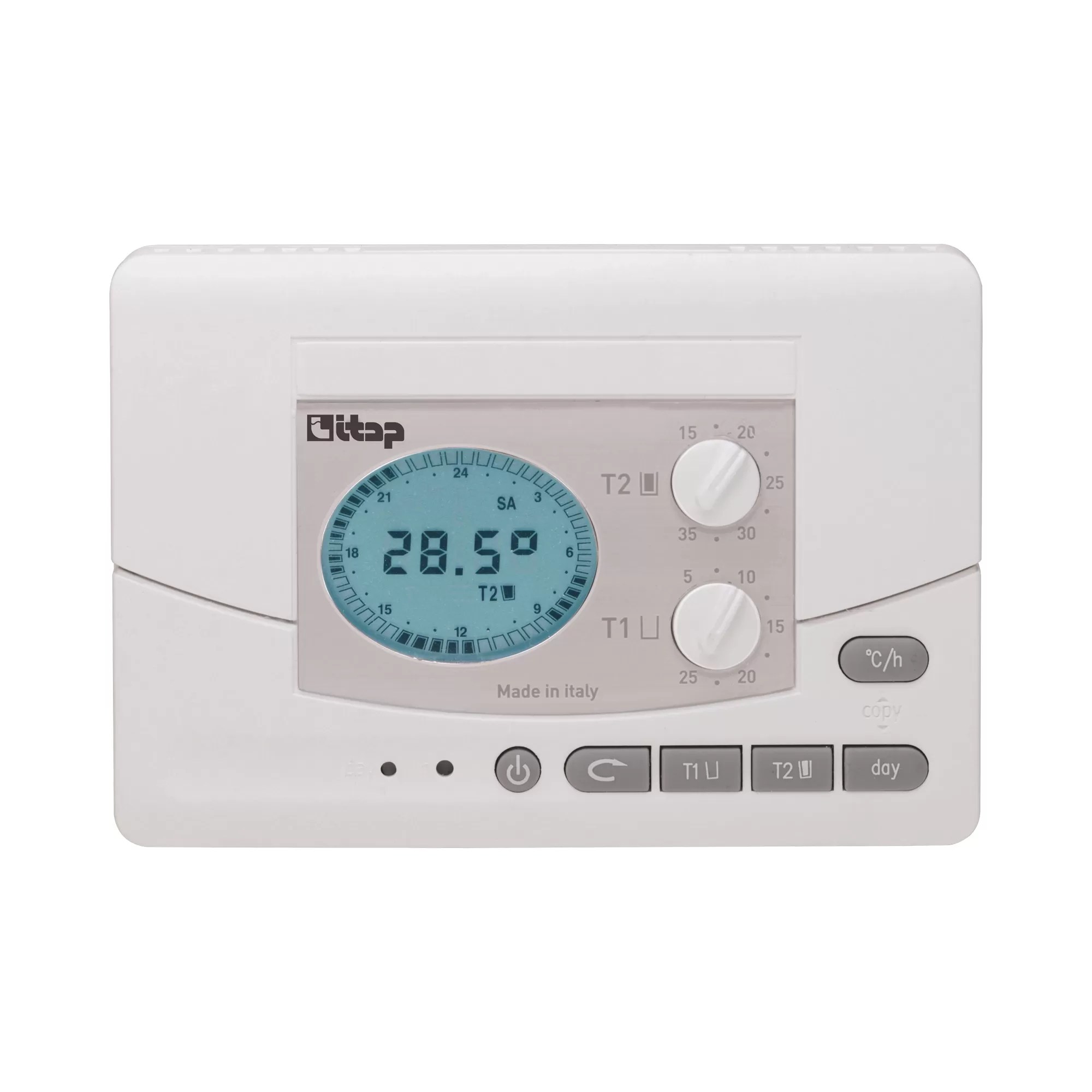 Elektrodigitales Raumthermostat mit Zeitschaltuhr - 950C