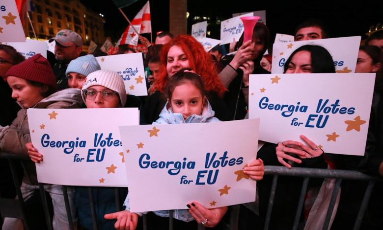 Georgia is voting in an election that could take it into the EU or into Russia’s orbit Georgia is voting in an election that could take it into the EU or into Russia’s orbit