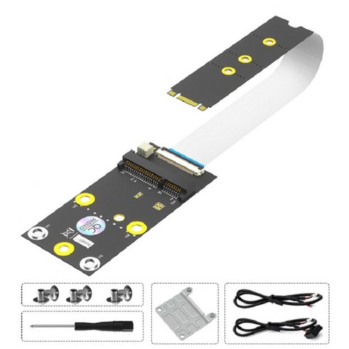 PCIE Extension Cable 고속 빠른 데이터 전송 지원 NGFF 키 B+M/A+E 키 지원, A E KEY