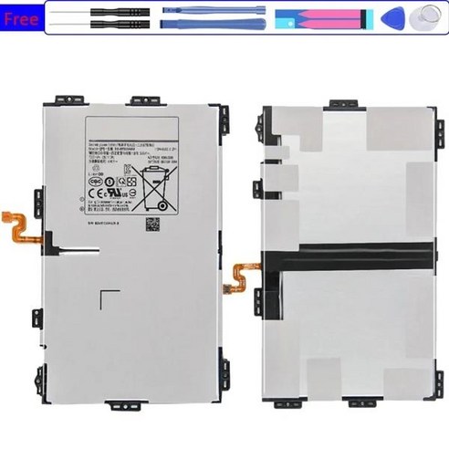태블릿 교체 배터리 EB-BT835ABU 삼성 갤럭시 탭 S4 10.5 SM-T830 T830 SM-T835 T835 7300mAh, 한개옵션0