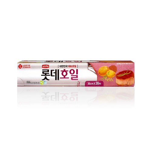 롯데 이라이프 쿠킹호일 30cm x 30m 두께16, 5개
