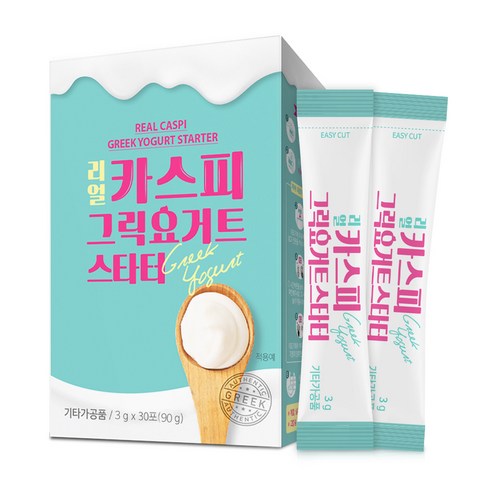 메이준뉴트리 리얼 카스피해 그릭요거트 스타터 분말 요거트 파우더, 30g, 4개