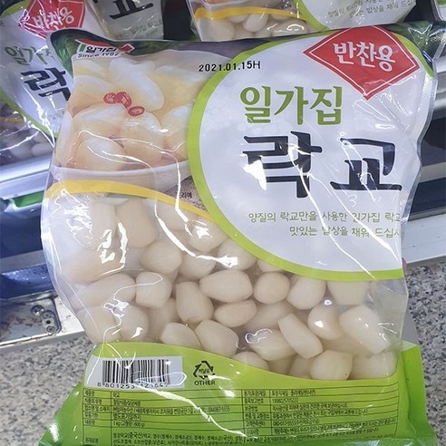 락교, 1kg, 5개