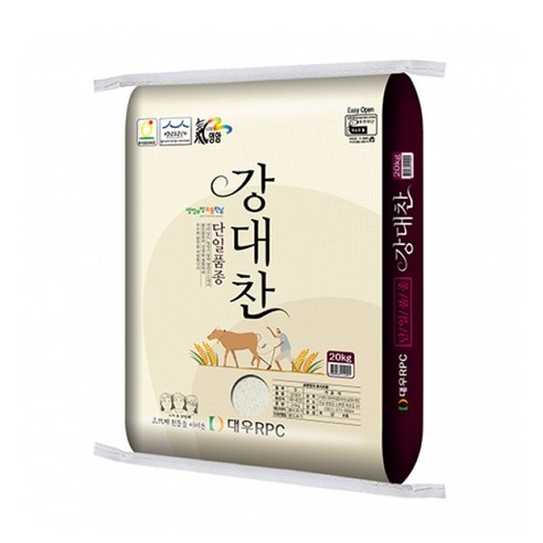 대우미곡 삼대쌀 강대찬쌀 상등급 (2023년 햅쌀), 20kg, 1개