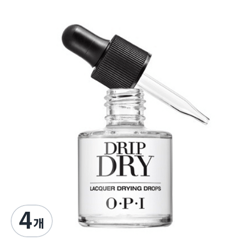 오피아이 Drip Dry 네일 8ml, 4개