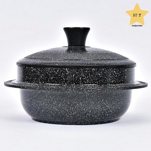 1인 뚝배기 인덕션 설렁탕 된장찌개 가마솥 솥밥 1인용, 18cm